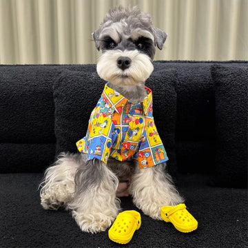 Vibrant Snoopy Pattern Shirt