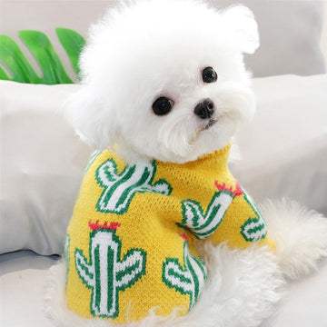 Cactus Pattern Sweater