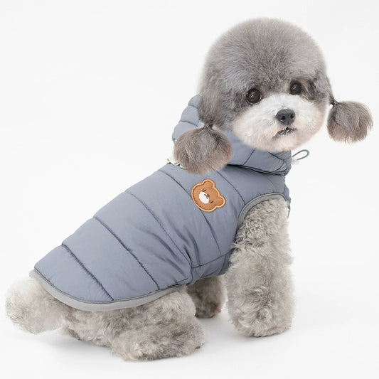 Hooded Padded Fleece Vest