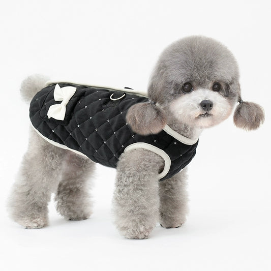 Ribbon Fleece Vest